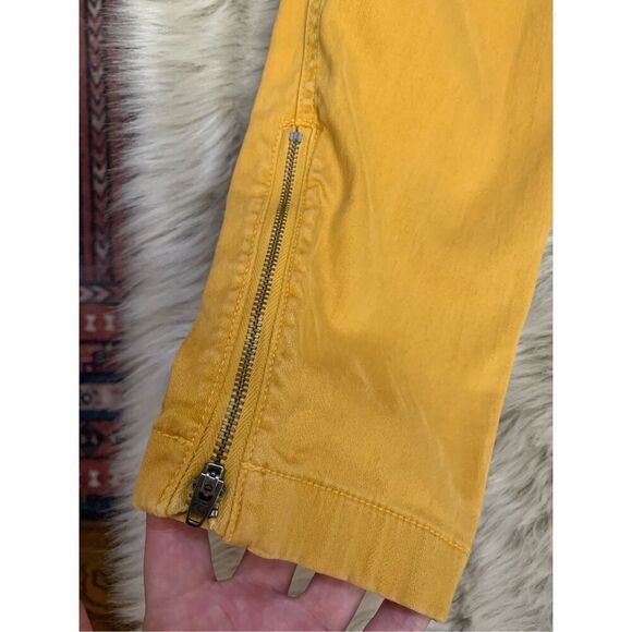 J. Crew Skinny Stretch Cargo Pant With Zippers Rusted Amber 28 - Picture 4 of 9